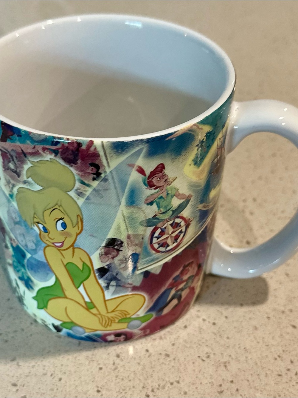 Disney Tinker Bell Multi-Color Ceramic Mug